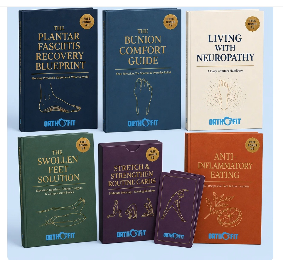6-Book Foot Relief Library